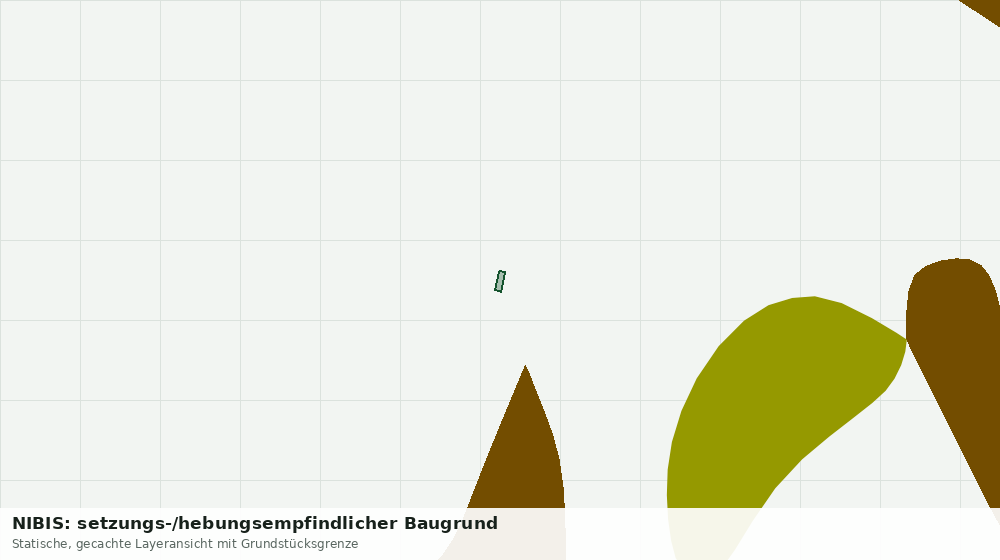 Statische Kartenansicht: NIBIS: setzungs-/hebungsempfindlicher Baugrund
