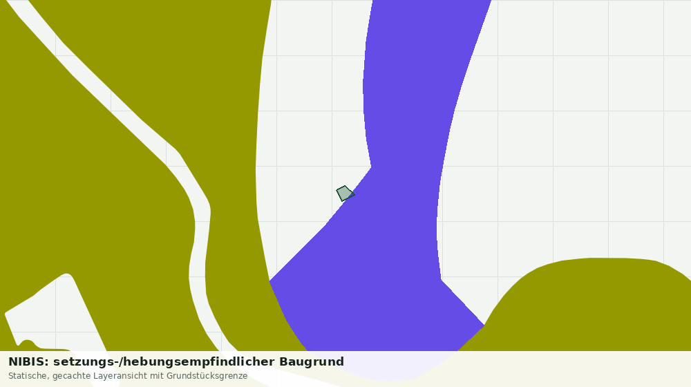 Statische Kartenansicht: NIBIS: setzungs-/hebungsempfindlicher Baugrund