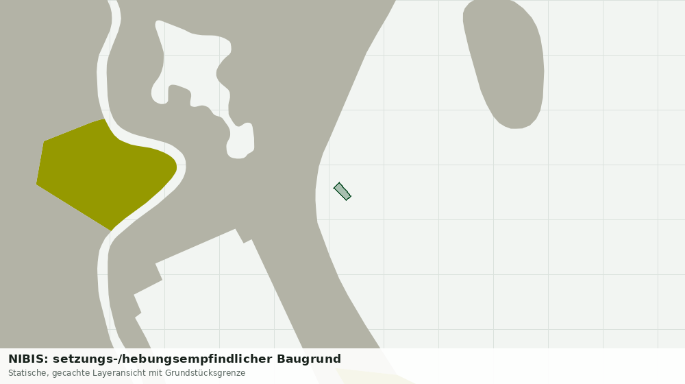 Statische Kartenansicht: NIBIS: setzungs-/hebungsempfindlicher Baugrund