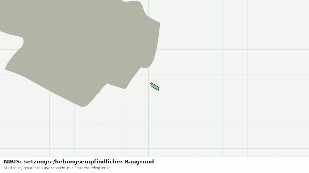 Statische Kartenansicht: NIBIS: setzungs-/hebungsempfindlicher Baugrund