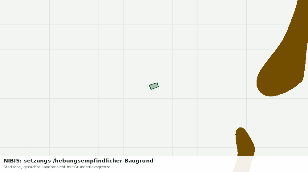 Statische Kartenansicht: NIBIS: setzungs-/hebungsempfindlicher Baugrund