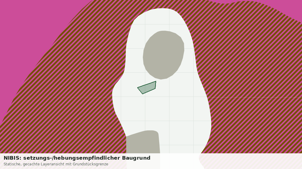 Statische Kartenansicht: NIBIS: setzungs-/hebungsempfindlicher Baugrund