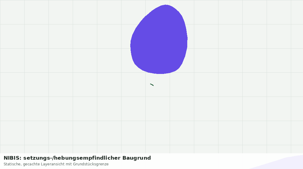 Statische Kartenansicht: NIBIS: setzungs-/hebungsempfindlicher Baugrund