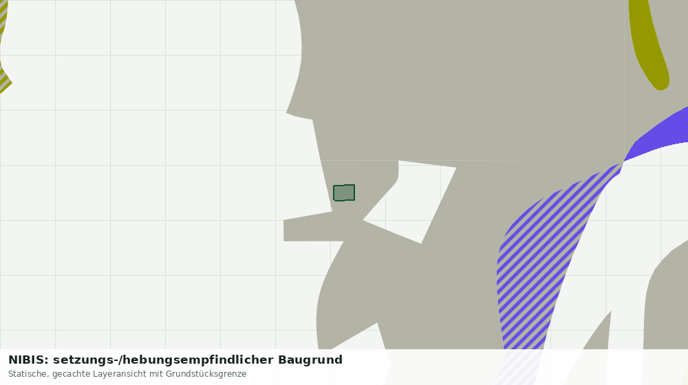 Statische Kartenansicht: NIBIS: setzungs-/hebungsempfindlicher Baugrund