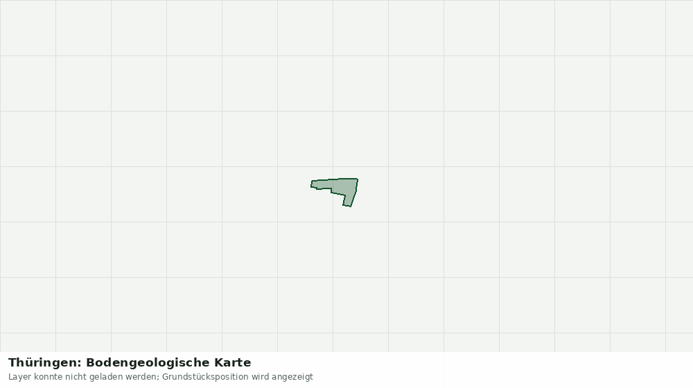 Statische Kartenansicht: Thüringen: Bodengeologische Karte