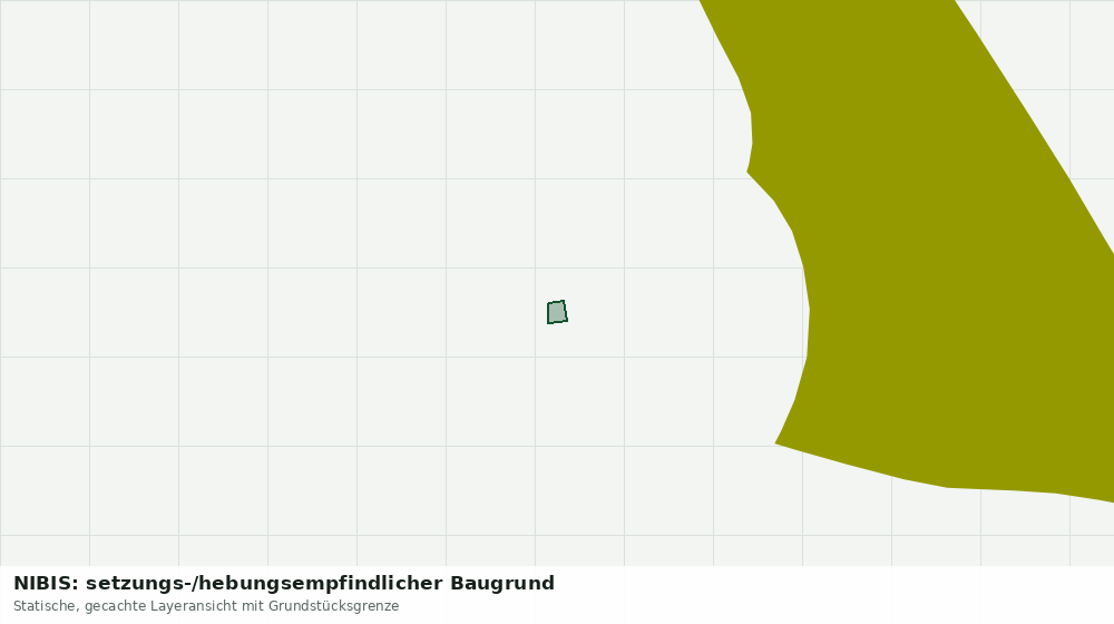 Statische Kartenansicht: NIBIS: setzungs-/hebungsempfindlicher Baugrund