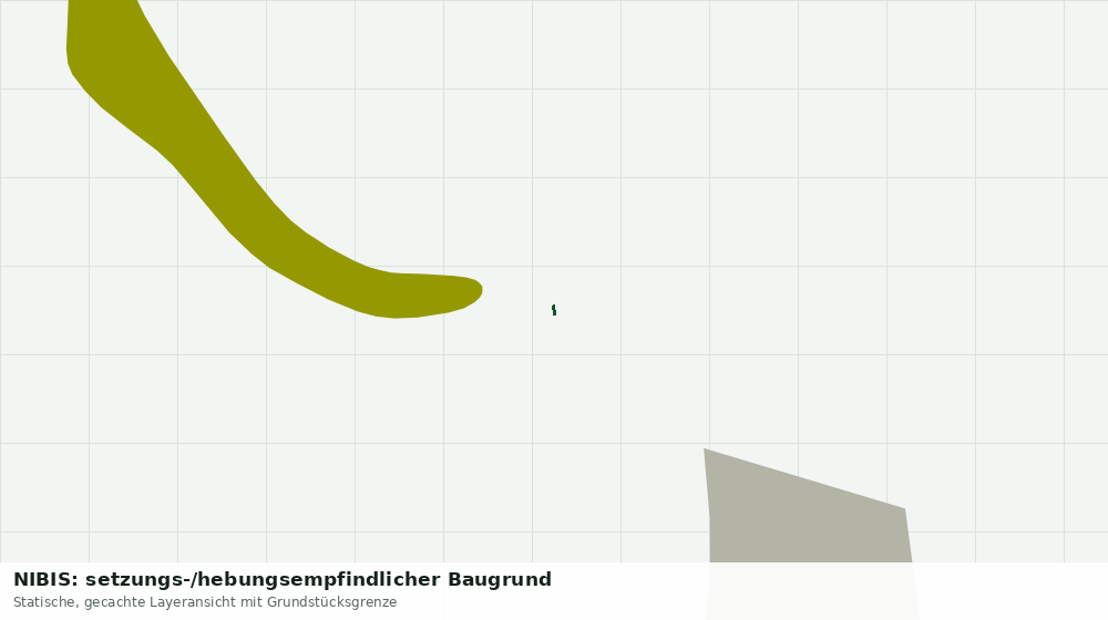 Statische Kartenansicht: NIBIS: setzungs-/hebungsempfindlicher Baugrund