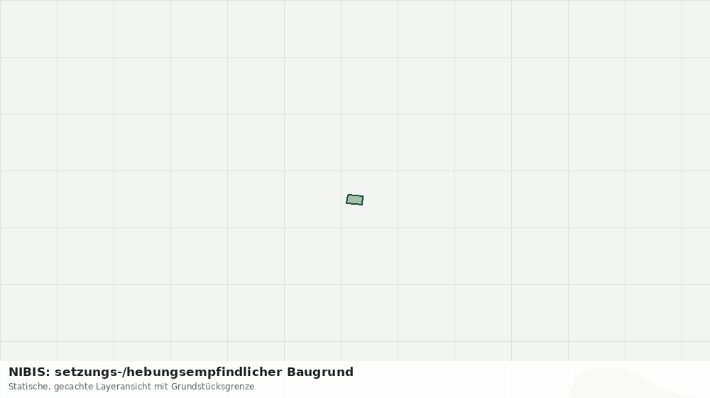 Statische Kartenansicht: NIBIS: setzungs-/hebungsempfindlicher Baugrund