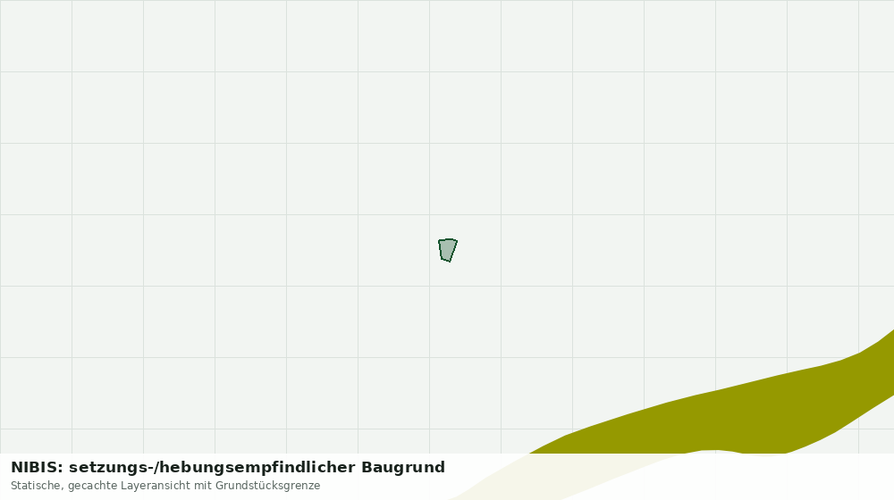 Statische Kartenansicht: NIBIS: setzungs-/hebungsempfindlicher Baugrund