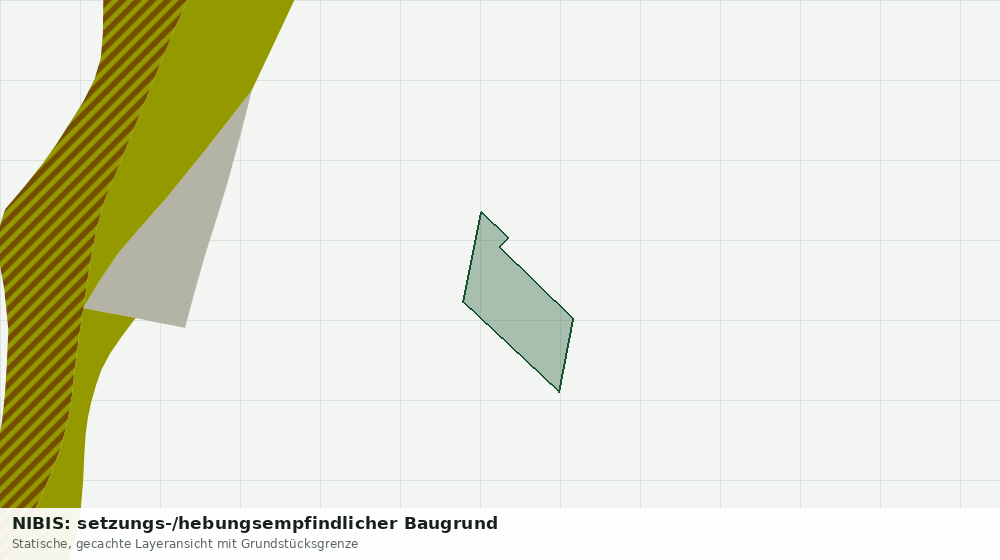 Statische Kartenansicht: NIBIS: setzungs-/hebungsempfindlicher Baugrund