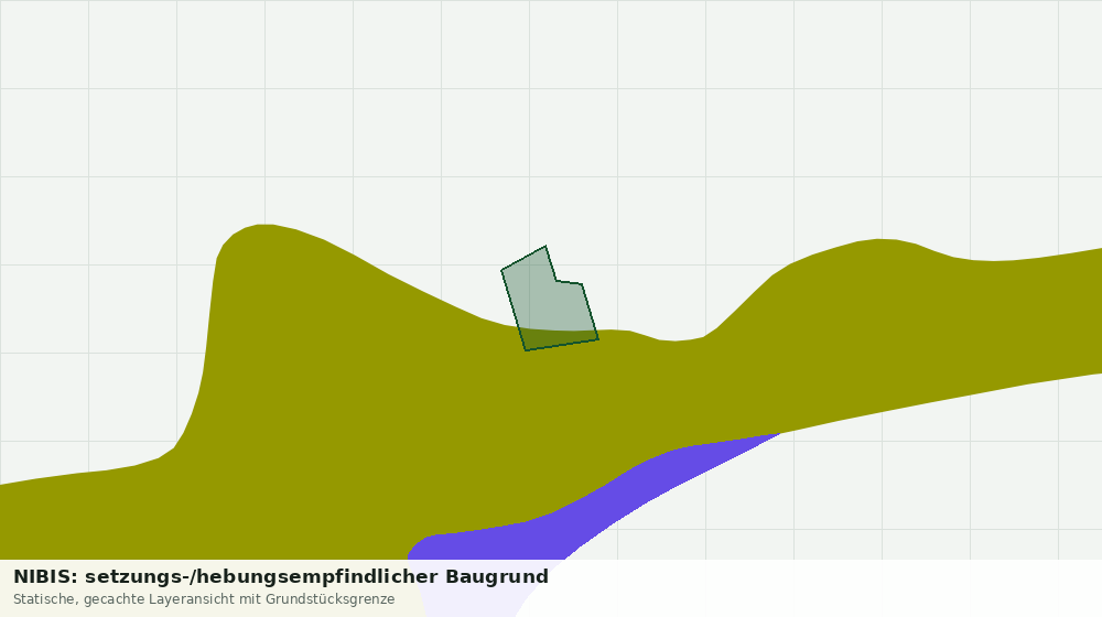 Statische Kartenansicht: NIBIS: setzungs-/hebungsempfindlicher Baugrund