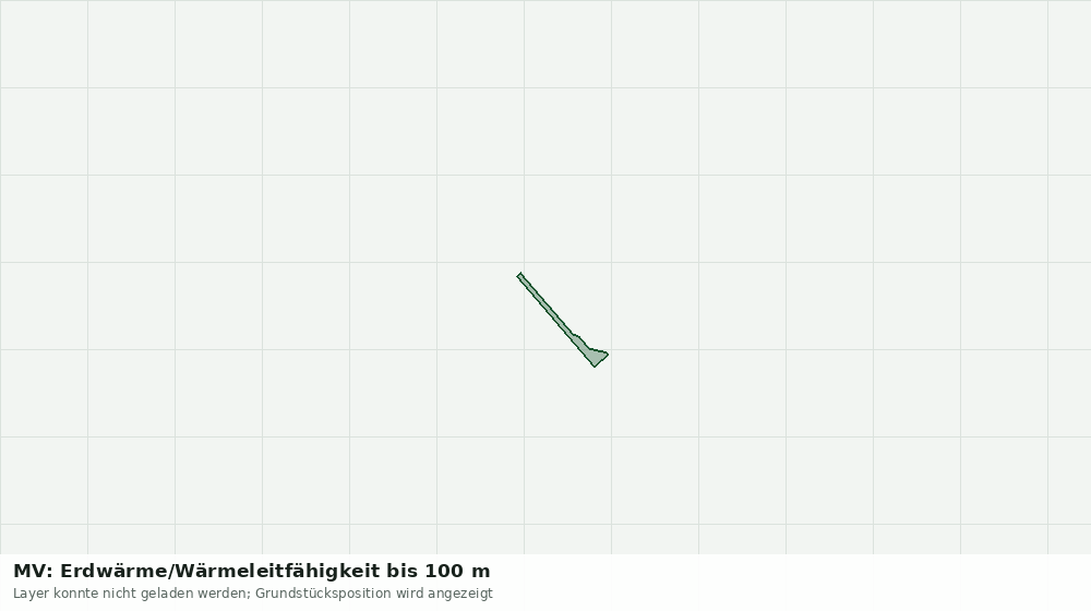 Statische Kartenansicht: MV: Erdwärme/Wärmeleitfähigkeit bis 100 m