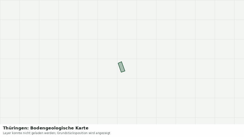 Statische Kartenansicht: Thüringen: Bodengeologische Karte