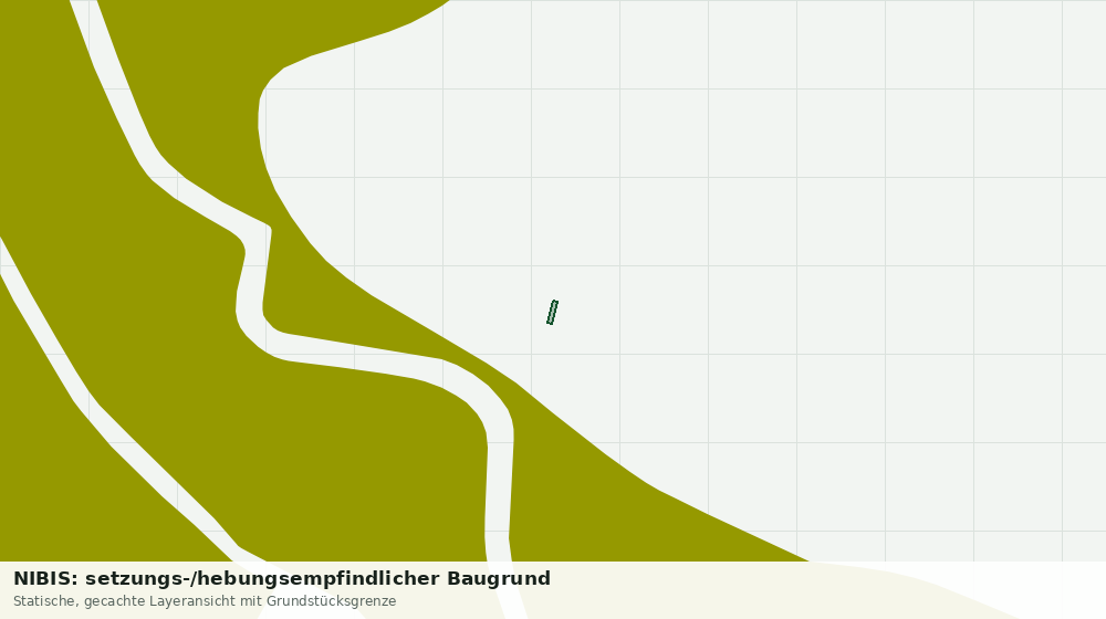 Statische Kartenansicht: NIBIS: setzungs-/hebungsempfindlicher Baugrund