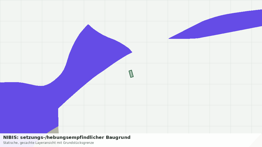 Statische Kartenansicht: NIBIS: setzungs-/hebungsempfindlicher Baugrund