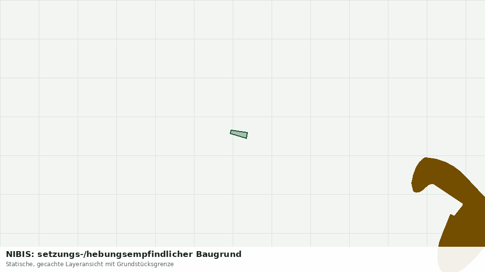 Statische Kartenansicht: NIBIS: setzungs-/hebungsempfindlicher Baugrund