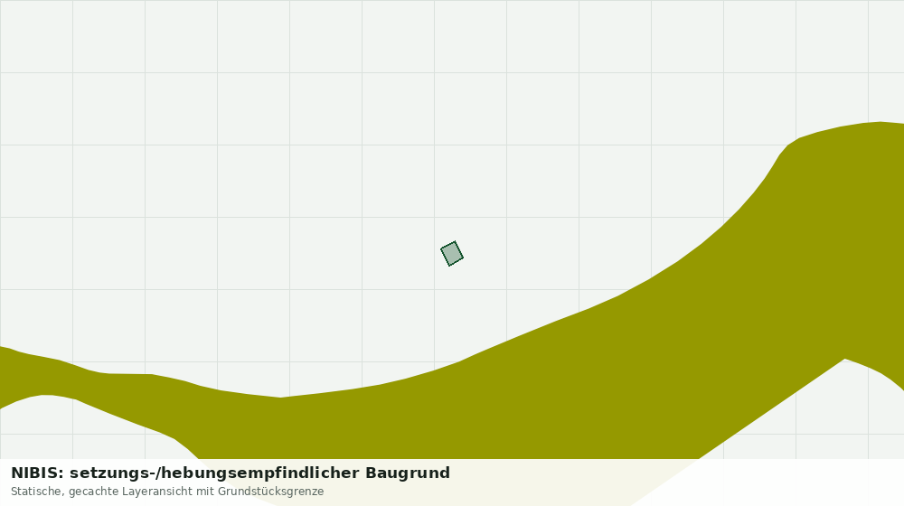 Statische Kartenansicht: NIBIS: setzungs-/hebungsempfindlicher Baugrund