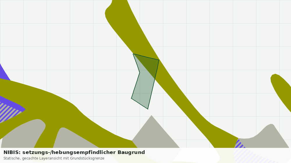 Statische Kartenansicht: NIBIS: setzungs-/hebungsempfindlicher Baugrund