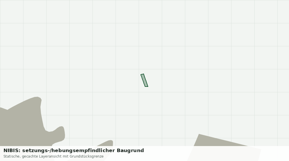Statische Kartenansicht: NIBIS: setzungs-/hebungsempfindlicher Baugrund