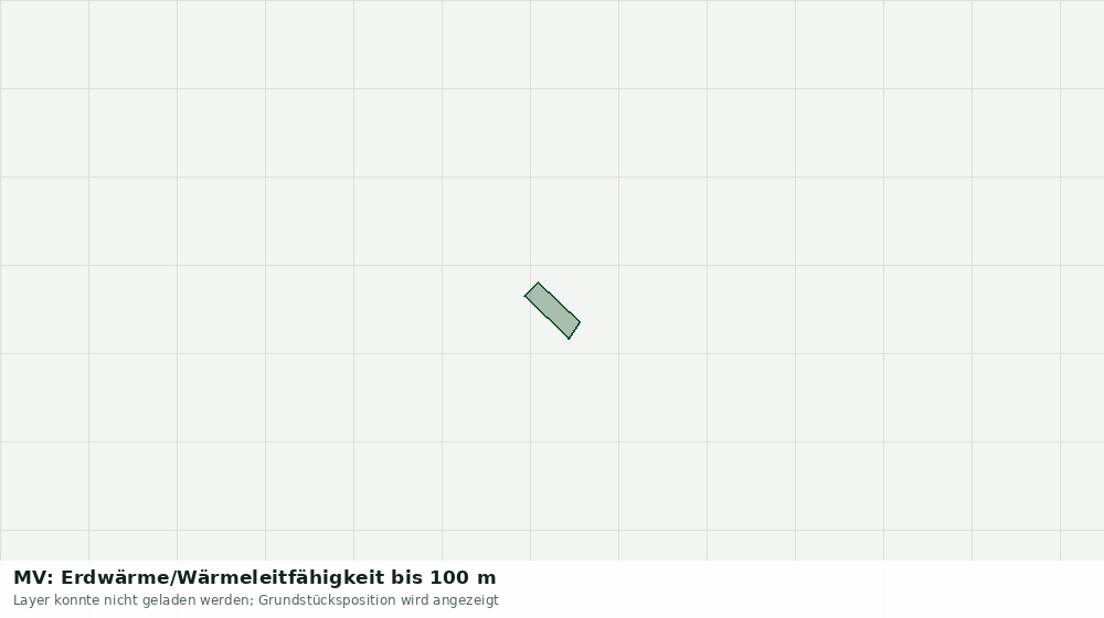 Statische Kartenansicht: MV: Erdwärme/Wärmeleitfähigkeit bis 100 m