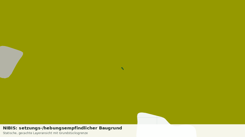 Statische Kartenansicht: NIBIS: setzungs-/hebungsempfindlicher Baugrund