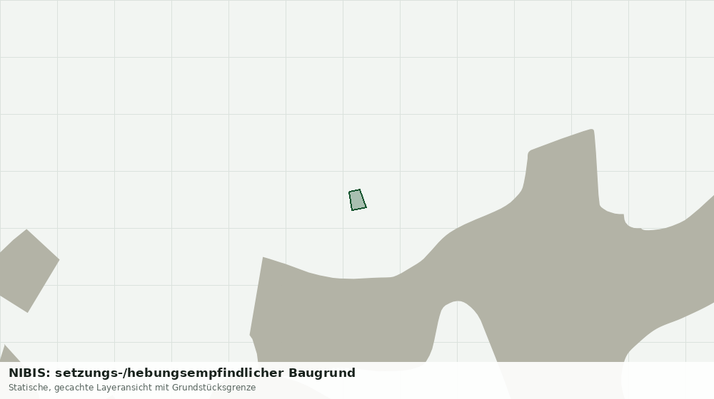 Statische Kartenansicht: NIBIS: setzungs-/hebungsempfindlicher Baugrund