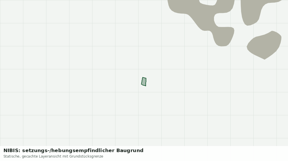 Statische Kartenansicht: NIBIS: setzungs-/hebungsempfindlicher Baugrund