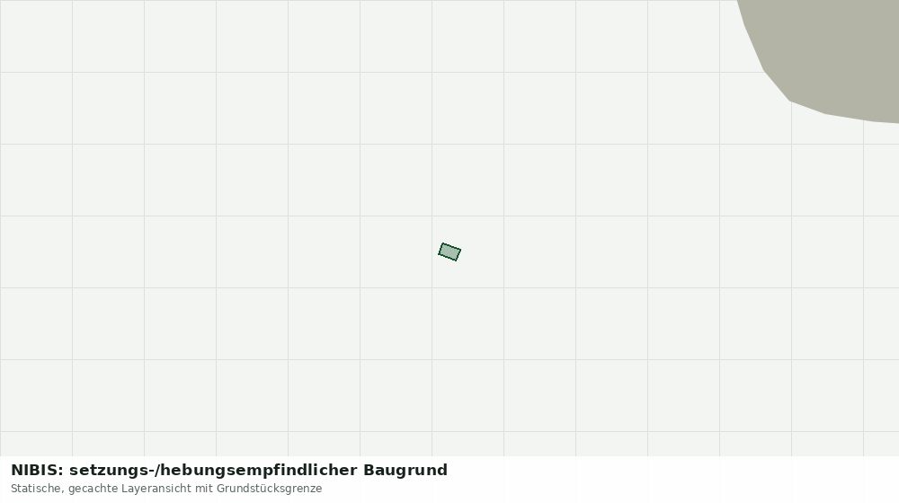 Statische Kartenansicht: NIBIS: setzungs-/hebungsempfindlicher Baugrund