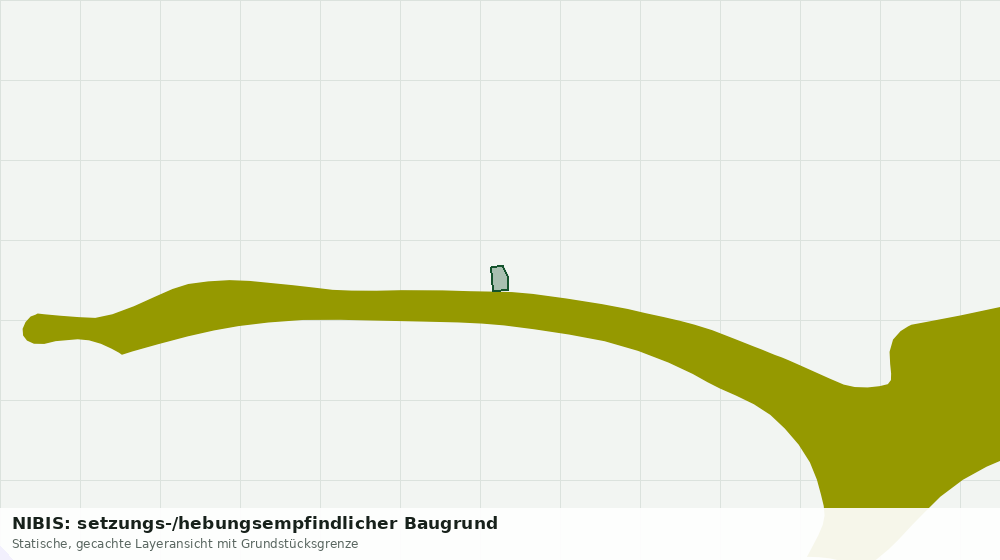 Statische Kartenansicht: NIBIS: setzungs-/hebungsempfindlicher Baugrund