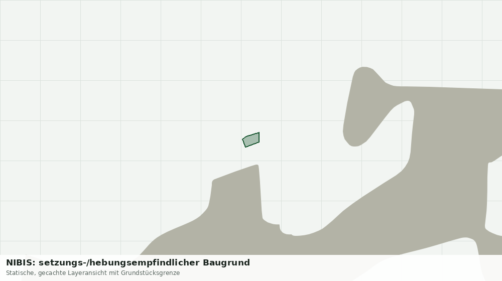 Statische Kartenansicht: NIBIS: setzungs-/hebungsempfindlicher Baugrund