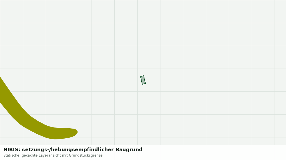 Statische Kartenansicht: NIBIS: setzungs-/hebungsempfindlicher Baugrund