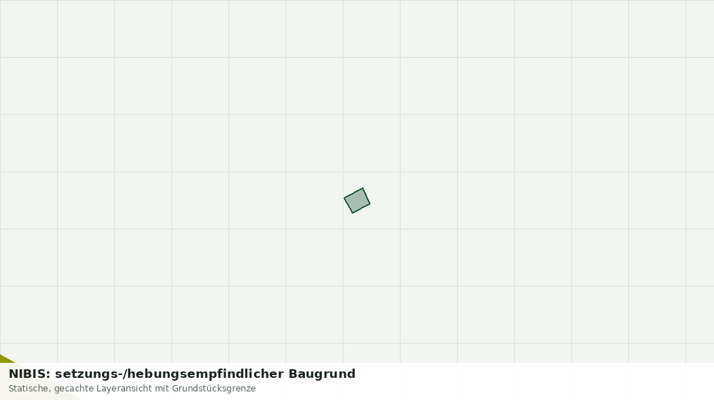Statische Kartenansicht: NIBIS: setzungs-/hebungsempfindlicher Baugrund