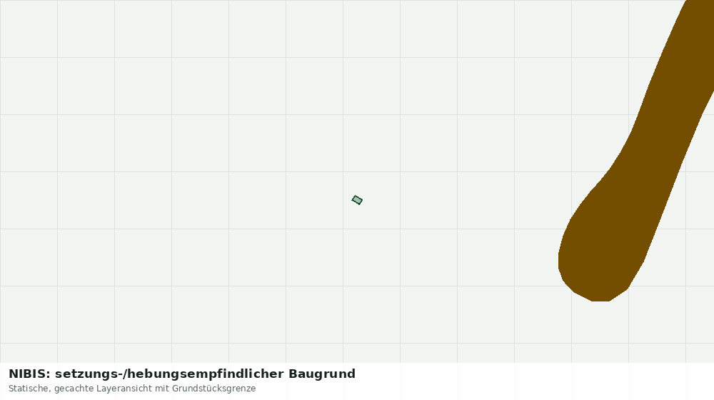 Statische Kartenansicht: NIBIS: setzungs-/hebungsempfindlicher Baugrund