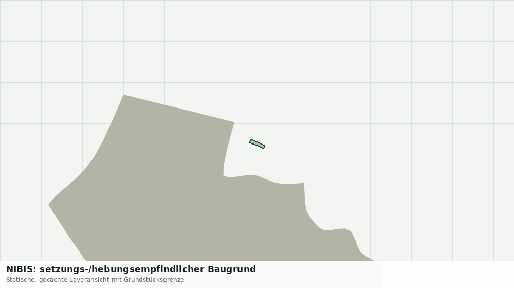 Statische Kartenansicht: NIBIS: setzungs-/hebungsempfindlicher Baugrund