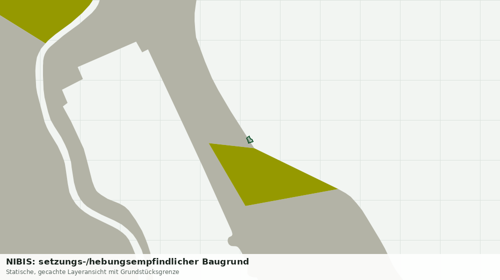 Statische Kartenansicht: NIBIS: setzungs-/hebungsempfindlicher Baugrund