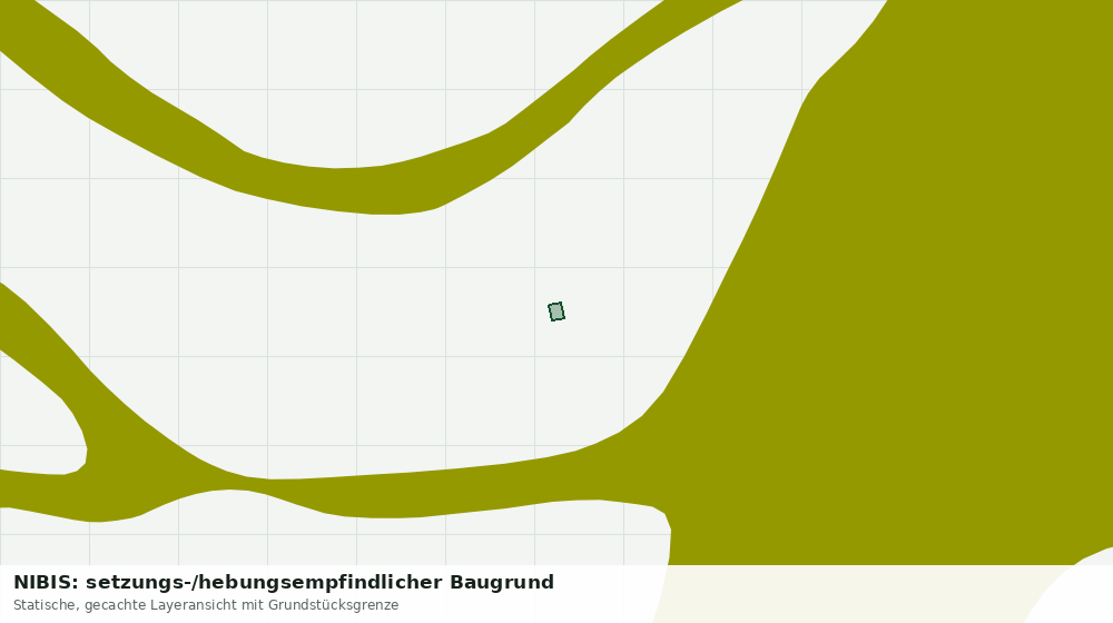 Statische Kartenansicht: NIBIS: setzungs-/hebungsempfindlicher Baugrund