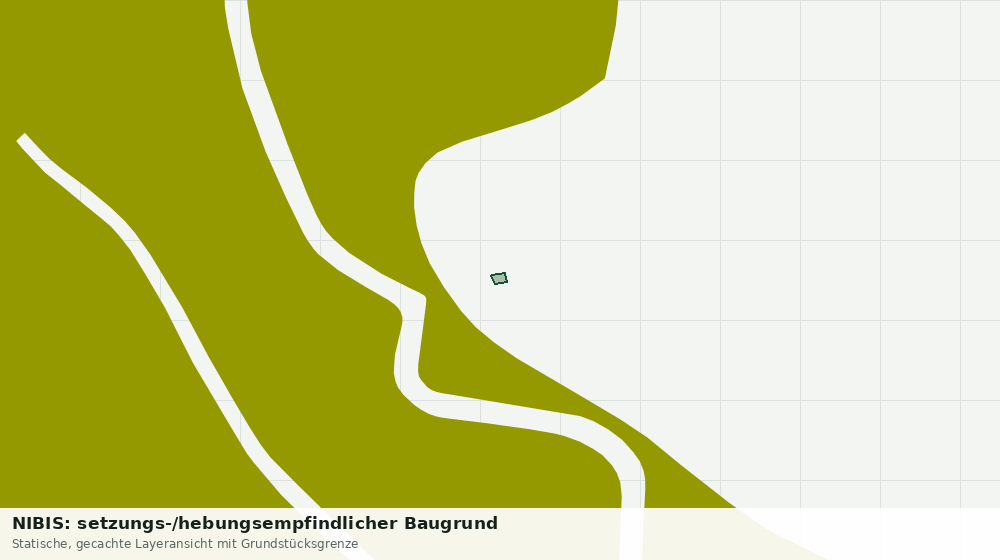 Statische Kartenansicht: NIBIS: setzungs-/hebungsempfindlicher Baugrund