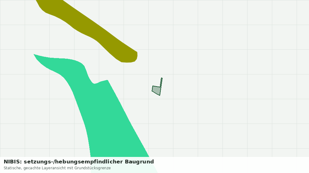Statische Kartenansicht: NIBIS: setzungs-/hebungsempfindlicher Baugrund