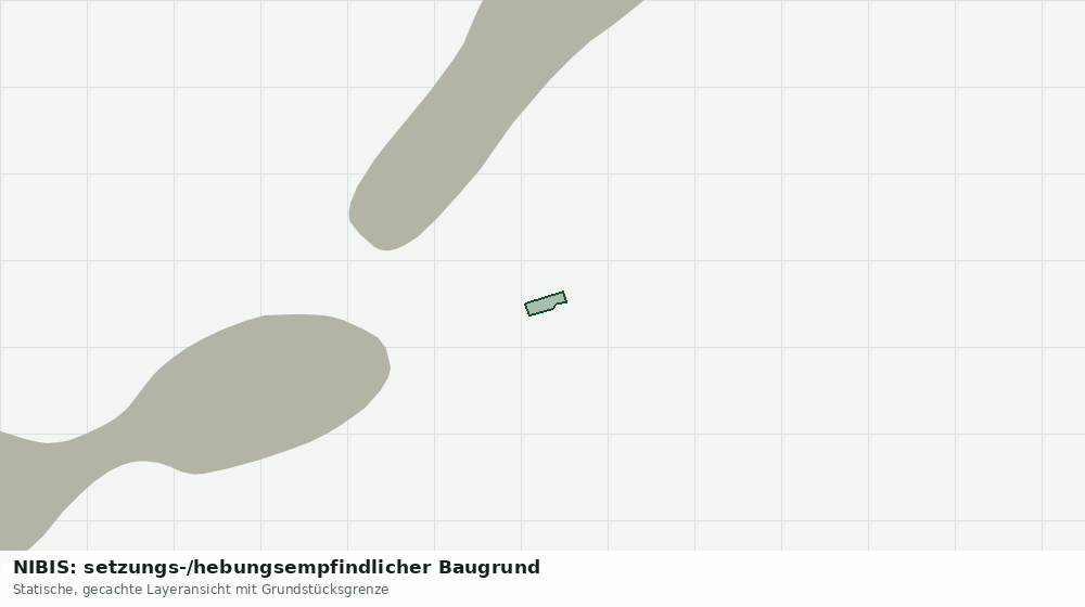 Statische Kartenansicht: NIBIS: setzungs-/hebungsempfindlicher Baugrund