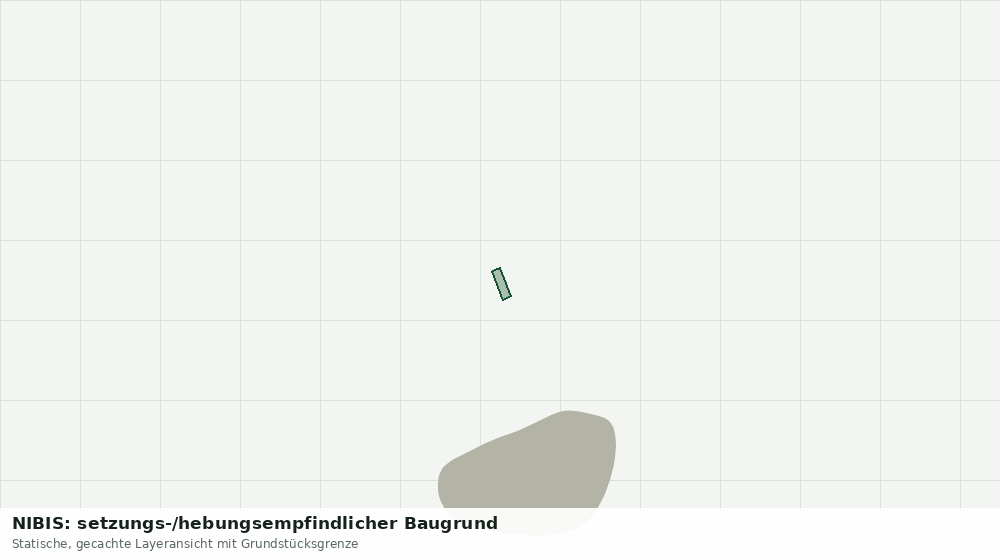 Statische Kartenansicht: NIBIS: setzungs-/hebungsempfindlicher Baugrund