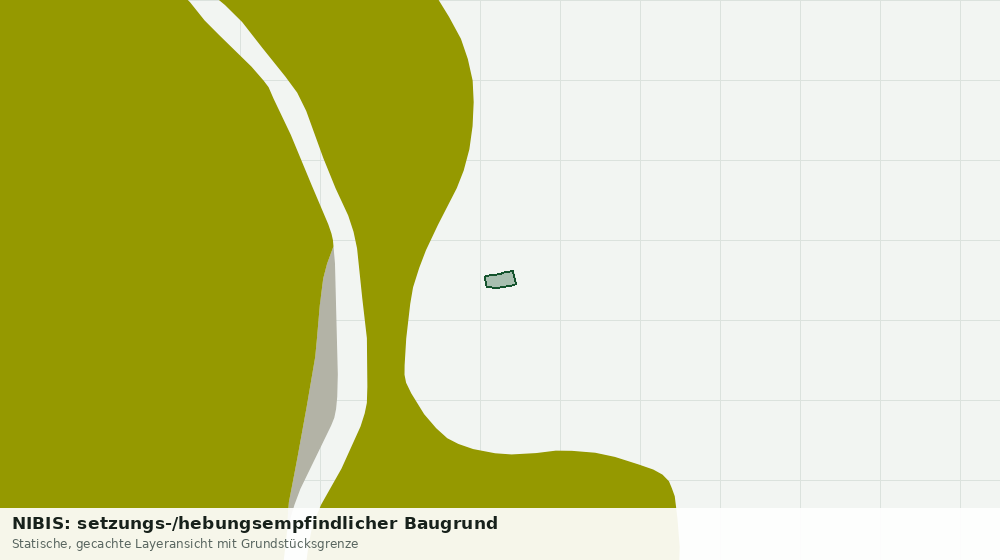 Statische Kartenansicht: NIBIS: setzungs-/hebungsempfindlicher Baugrund