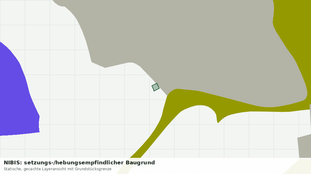 Statische Kartenansicht: NIBIS: setzungs-/hebungsempfindlicher Baugrund