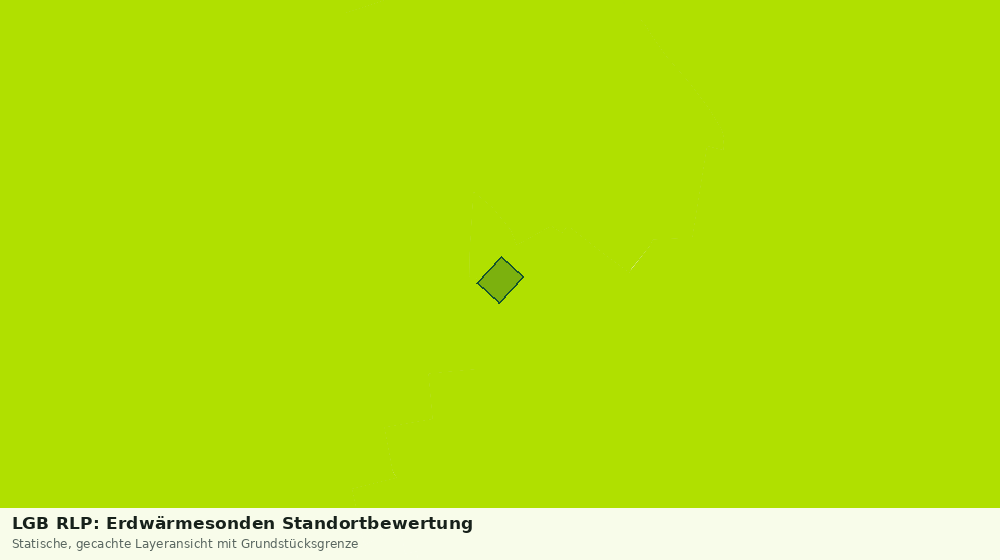 Statische Kartenansicht: LGB RLP: Erdwärmesonden Standortbewertung