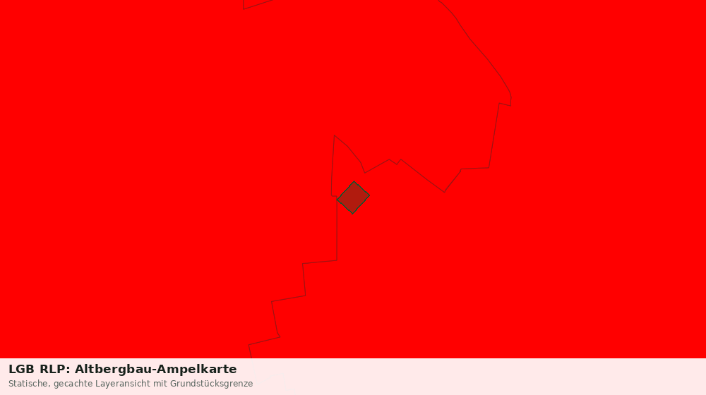 Statische Kartenansicht: LGB RLP: Altbergbau-Ampelkarte
