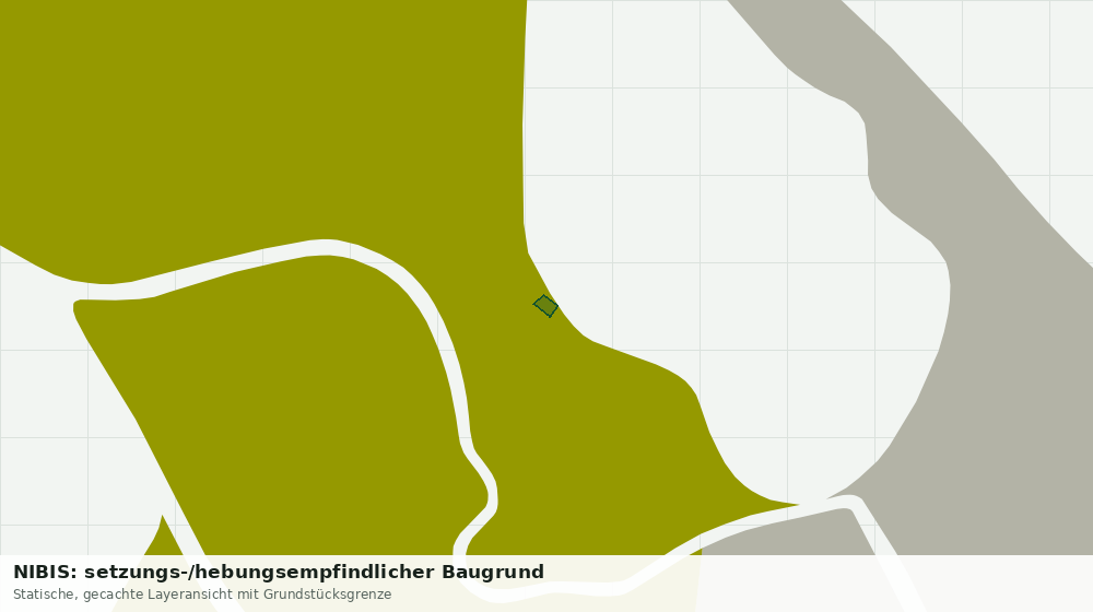Statische Kartenansicht: NIBIS: setzungs-/hebungsempfindlicher Baugrund