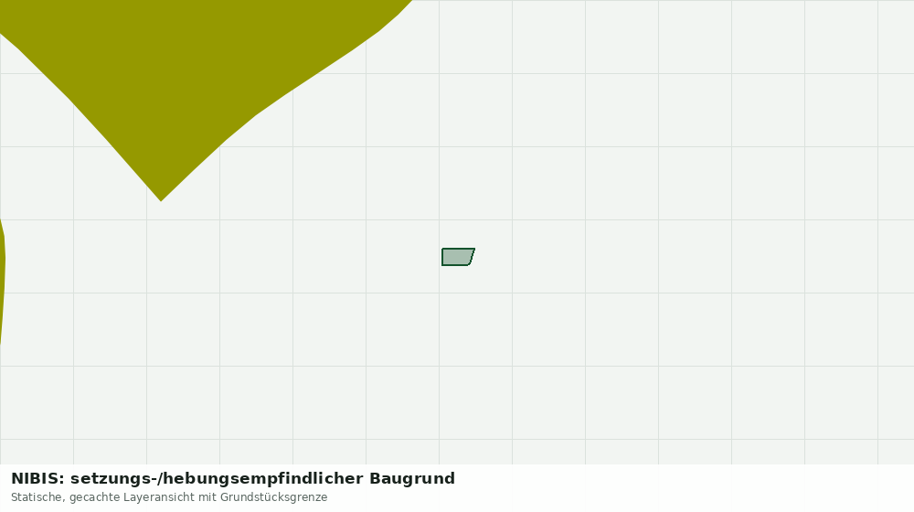 Statische Kartenansicht: NIBIS: setzungs-/hebungsempfindlicher Baugrund
