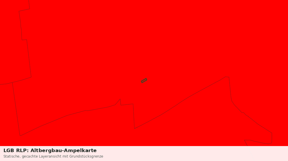 Statische Kartenansicht: LGB RLP: Altbergbau-Ampelkarte