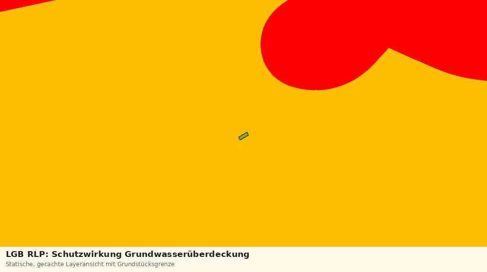 Statische Kartenansicht: LGB RLP: Schutzwirkung Grundwasserüberdeckung