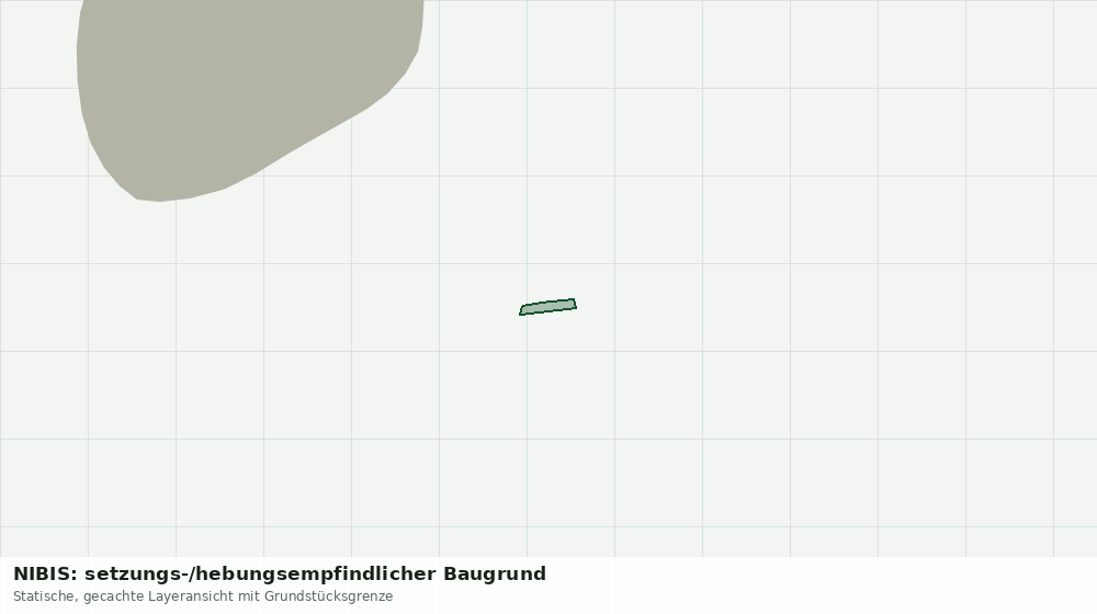 Statische Kartenansicht: NIBIS: setzungs-/hebungsempfindlicher Baugrund