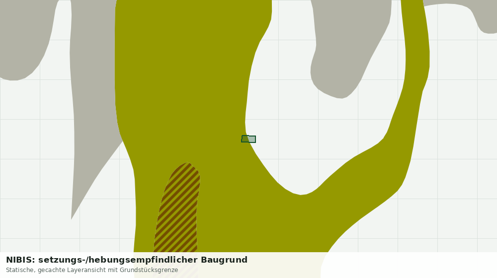 Statische Kartenansicht: NIBIS: setzungs-/hebungsempfindlicher Baugrund